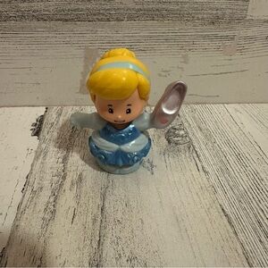 Fisher Price Little People Disney Princess Cinderella Holding Shoe Slipper
